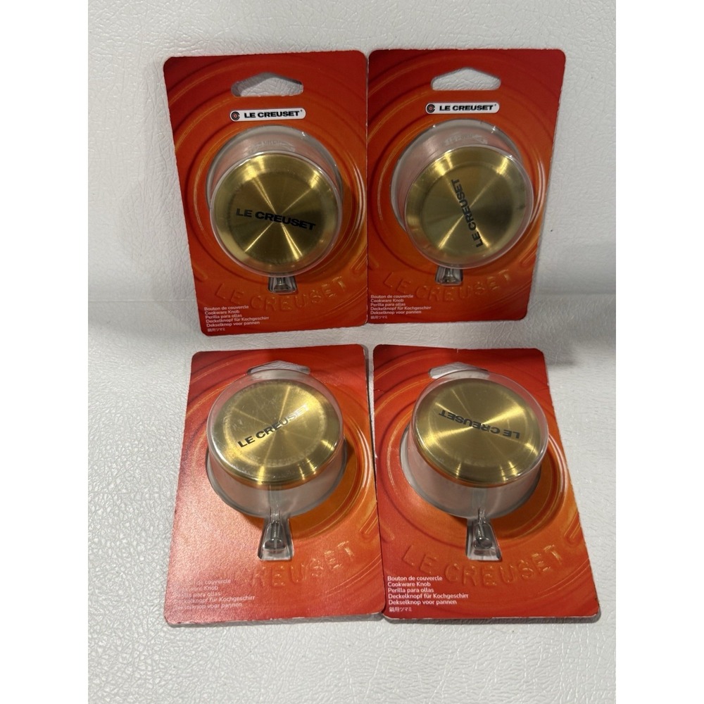 Le Creuset Gold Replacement Cookware Knob Lid Handle Stainless Steel 2.2" F